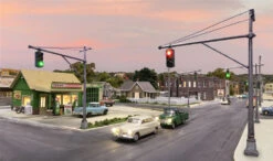 Woodland Scenics JP5666 O Mast Arm Traffic Lights -HORNBY Sales Store 25745 extra large