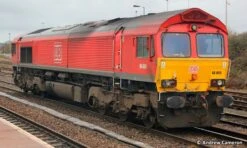 Class 66 009 DB Cargo Red Diesel Locomotive