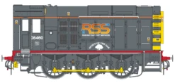Class 08 08460 Railway Support Services (RSS) Spirit Of The Oak Diesel Shunter Locomotive - DCC Fitted