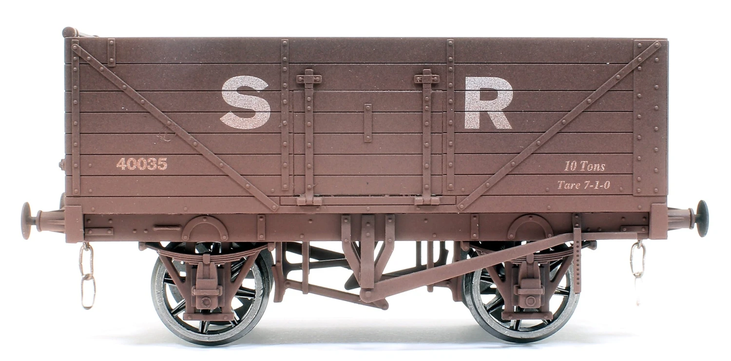SR 7 Plank Open Wagon No.40035 - Weathered 4 SR 7 Plank Open Wagon No.40035 - Weathered - Image 4