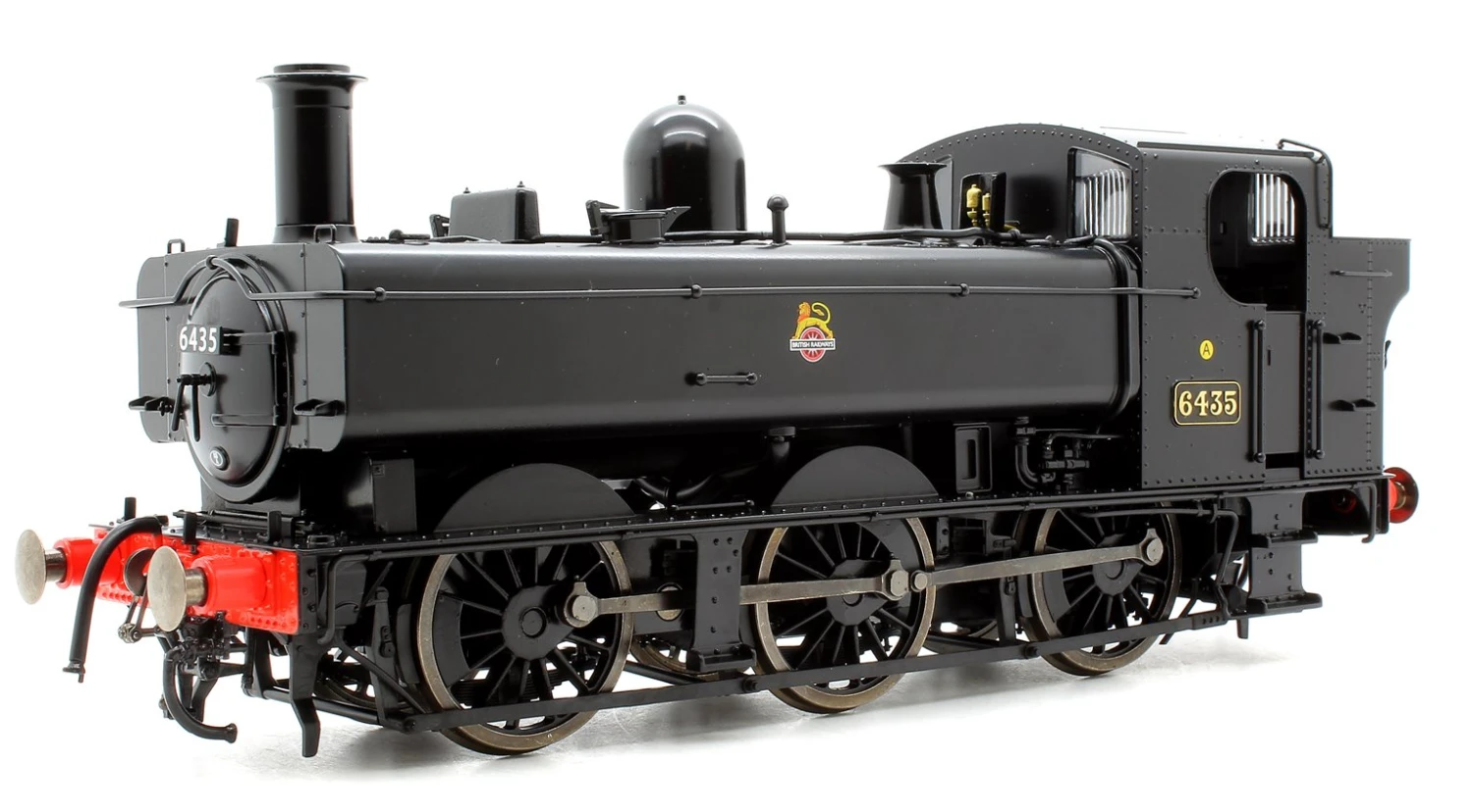 Class 64xx 0-6-0PT Pannier 6435 In BR Black With Early Emblem - Steam Tank Locomotive - DCC Fitted 1 Class 64xx 0-6-0PT Pannier 6435 In BR Black With Early Emblem - Steam Tank Locomotive - DCC Fitted