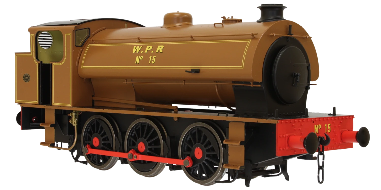 J94 Austerity Wemyss WPR Lined Brown No 15 0-6-0 Locomotive - Sound Fitted 1 J94 Austerity Wemyss WPR Lined Brown No 15 0-6-0 Locomotive - Sound Fitted