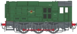 Class 08 BR Green Late Crest No Warning Panels Unnumbered Diesel Shunter Locomotive - DCC Sound Fitted