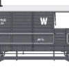 Great Western Toad Brake Van Diagram AA15 Grey 68684 -HORNBY Sales Store 7f 300 002