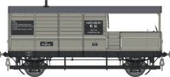 Great Western Toad Brake Van Diagram AA20 Grey W68673