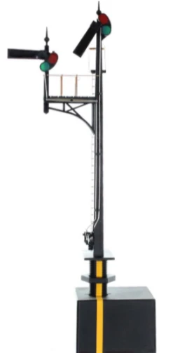 Junction Signal GWR Left Hand With Two Arms, Shorter Post To Left -HORNBY Sales Store 7l 001 006