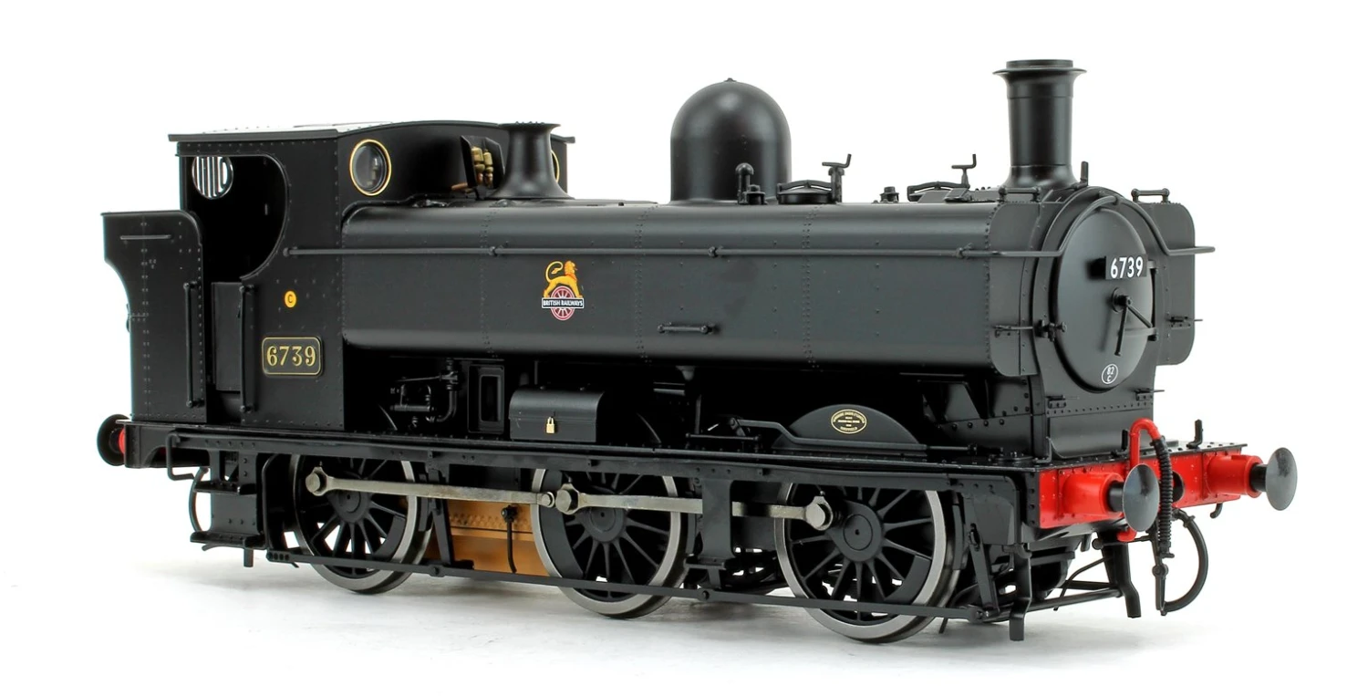 Class 57xx Pannier 6739 BR Black Early Crest - DCC Sound 2 Class 57xx Pannier 6739 BR Black Early Crest - DCC Sound - Image 2