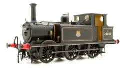 Terrier A1X 32650 BR Lined Black Early Crest - Steam Tank Locomotive - DCC Sound