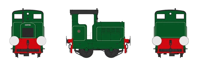 Ruston & Hornsby 48DS Factory Lined Green (Open Cab) Diesel Shunter 3 Ruston & Hornsby 48DS Factory Lined Green (Open Cab) Diesel Shunter - Image 3