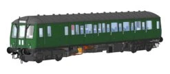 Class 122 BR Green (Small Yellow Panel) Single Car DMU W55005
