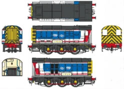 Class 97 800 Ivor Network SouthEast Diesel Shunter Locomotive -HORNBY Sales Store GM7210301 2