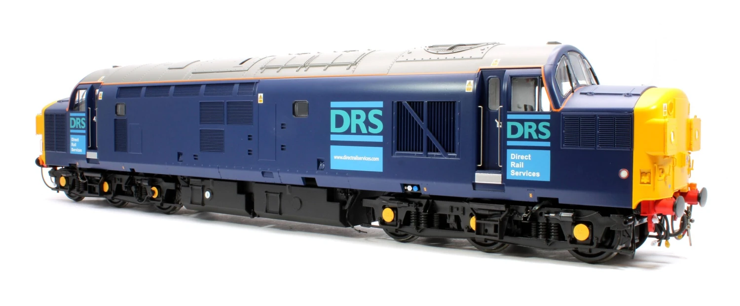 Class 37/0 (split Headcode) DRS Blue (early) Unnumbered Diesel Locomotive 2 Class 37/0 (split Headcode) DRS Blue (early) Unnumbered Diesel Locomotive - Image 2