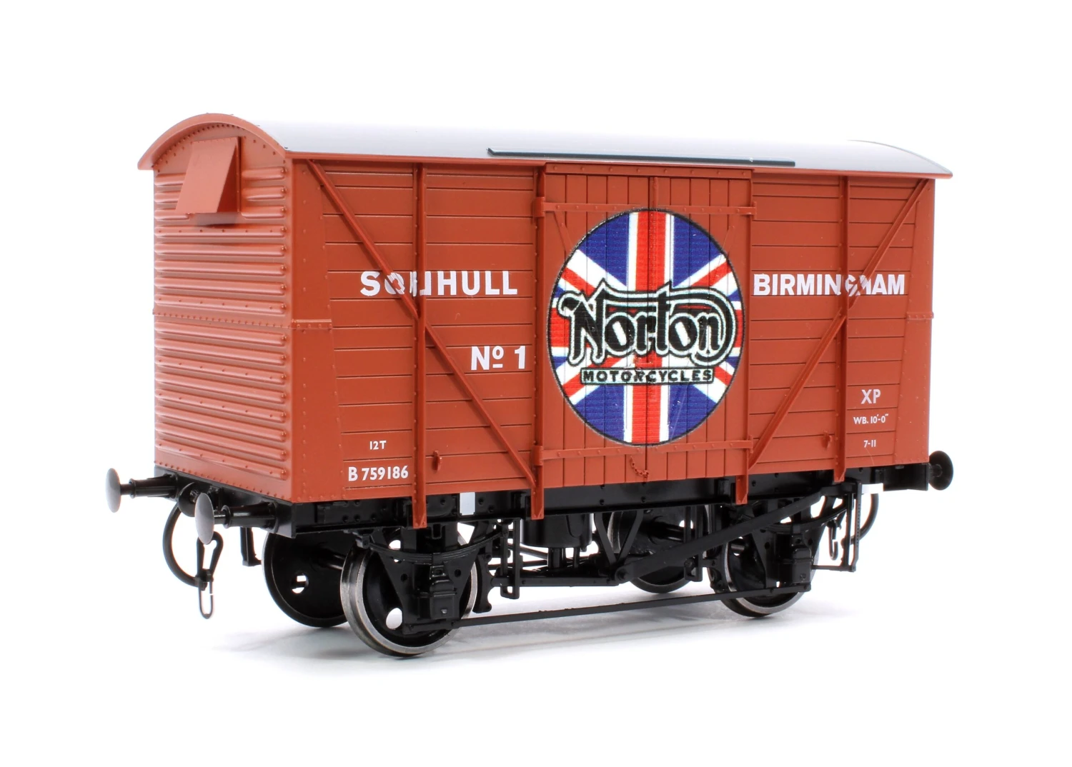 Vintage Motorcycle BR Standard Planked Van Norton No 1 1 Vintage Motorcycle BR Standard Planked Van Norton No 1