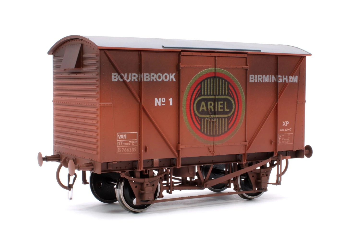 Vintage Motorcycle BR Standard Plywood Van Ariel No 1 - Weathered 1 Vintage Motorcycle BR Standard Plywood Van Ariel No 1 - Weathered