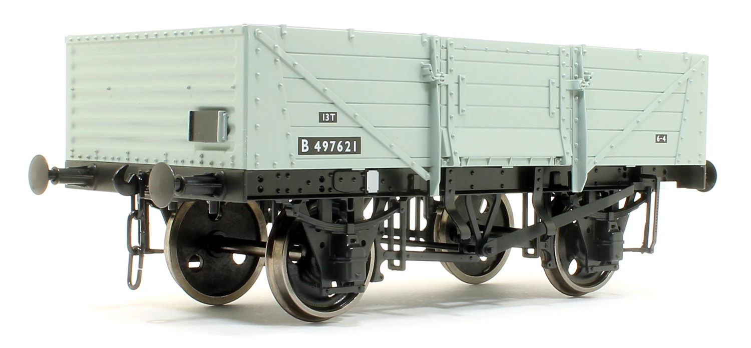 5 Plank Wagon Corrugated End BR Diagram 39 Grey B497621 2 5 Plank Wagon Corrugated End BR Diagram 39 Grey B497621 - Image 2