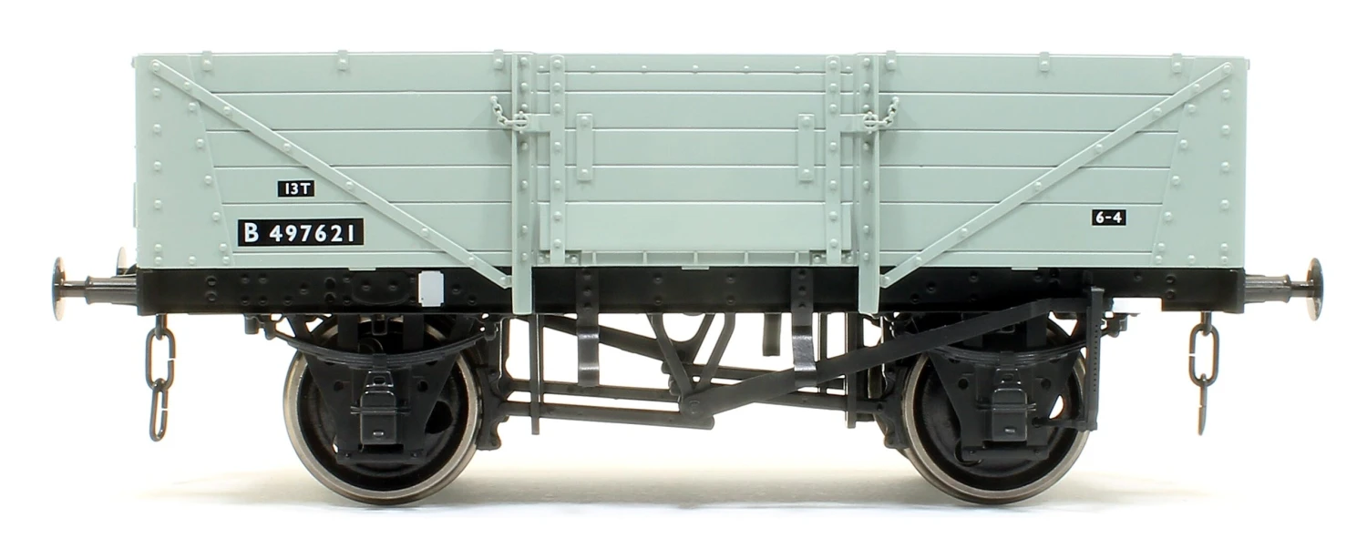 5 Plank Wagon Corrugated End BR Diagram 39 Grey B497621 3 5 Plank Wagon Corrugated End BR Diagram 39 Grey B497621 - Image 3