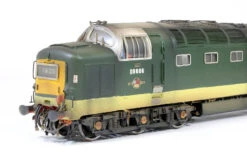 Pre-Owned BR Two Tone Green Class 55 Deltic 'The Fife & Forfar Yeomanry' D9006 Diesel Locomotive (Custom Weathered) -HORNBY Sales Store IMG 1811 48b5a24a db04 4f1a bb88 334c36229a71