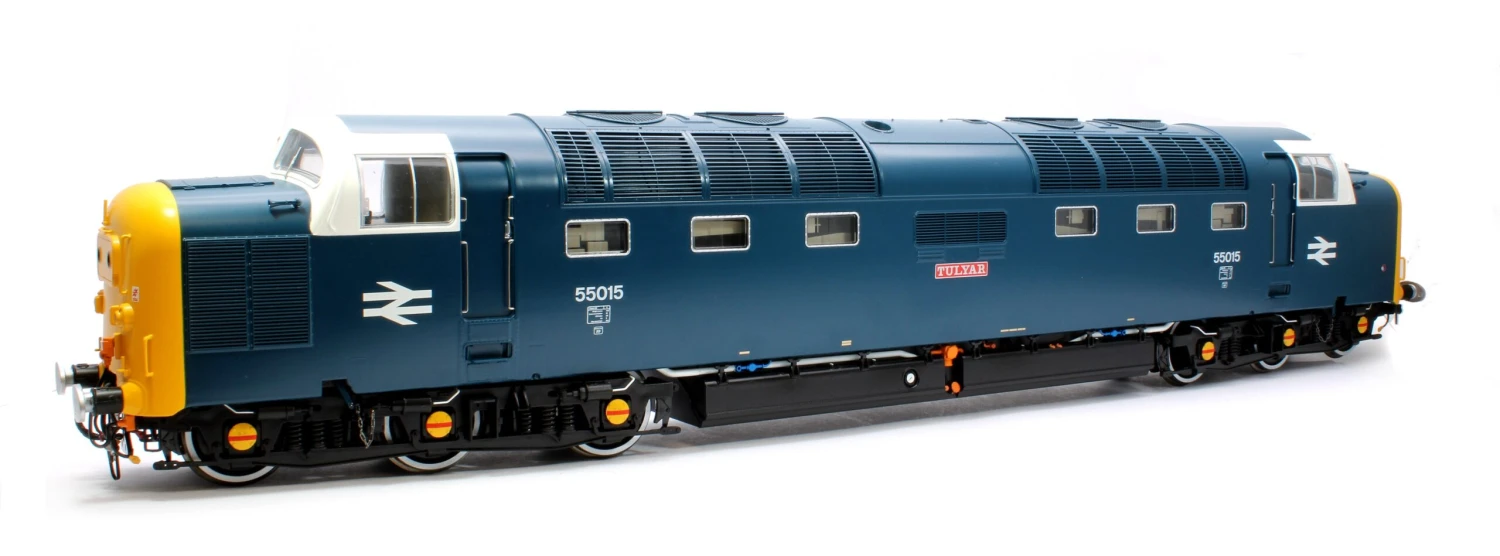 Class 55 Deltic BR Blue 55015 'Tulyar' (Plated Headcodes) Diesel Locomotive 3 Class 55 Deltic BR Blue 55015 'Tulyar' (Plated Headcodes) Diesel Locomotive - Image 3