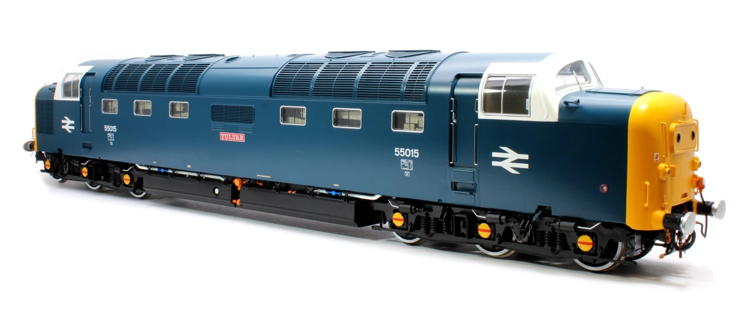 Class 55 Deltic BR Blue 55015 'Tulyar' (Plated Headcodes) Diesel Locomotive 4 Class 55 Deltic BR Blue 55015 'Tulyar' (Plated Headcodes) Diesel Locomotive - Image 4