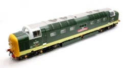 Class 55 Deltic BR Two-Tone Green 55002 'The Kings Own Yorkshire Light Infantry' (Full Yellow Ends) Diesel Locomotive -HORNBY Sales Store IMG 3298 36b85916 9b9e 4da5 b87b 0450a332a301
