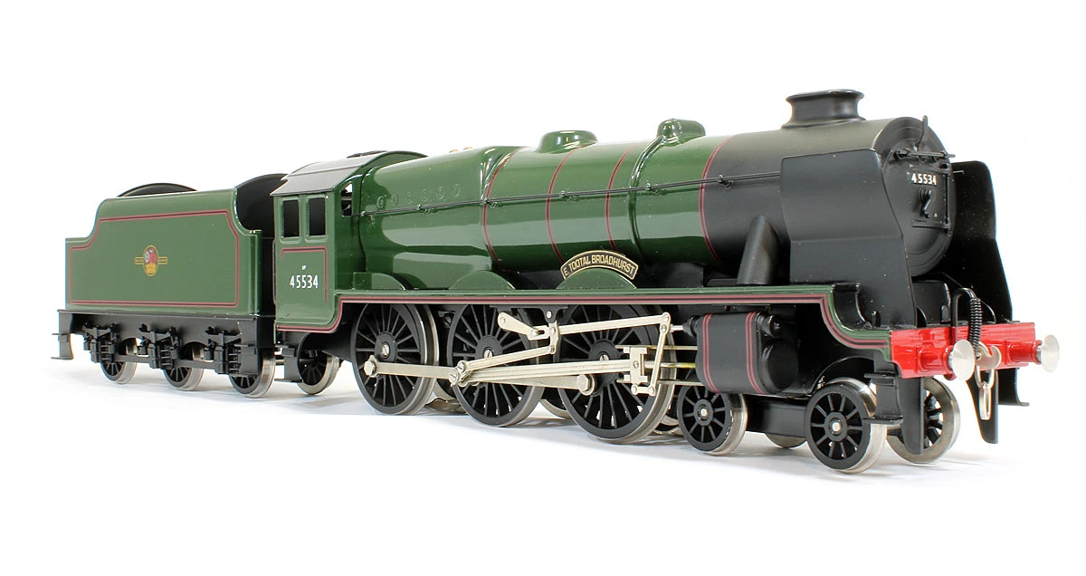 Pre-Owned BR Green Late Crest 4-6-0 Re-Built Patriot Class 'E. Tootal Broadhurst' 45534 Steam Locomotive 2 Pre-Owned BR Green Late Crest 4-6-0 Re-Built Patriot Class 'E. Tootal Broadhurst' 45534 Steam Locomotive - Image 2