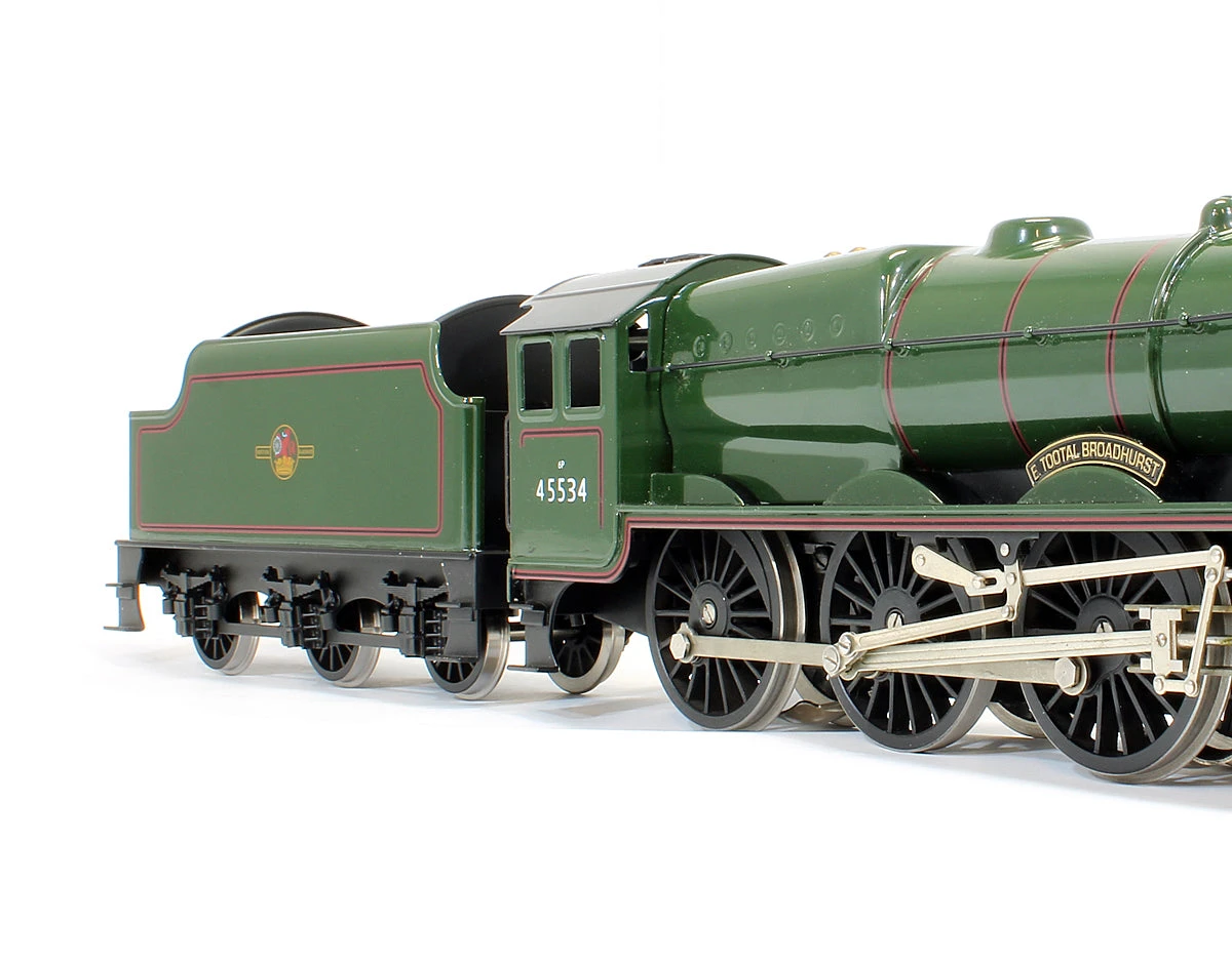 Pre-Owned BR Green Late Crest 4-6-0 Re-Built Patriot Class 'E. Tootal Broadhurst' 45534 Steam Locomotive 3 Pre-Owned BR Green Late Crest 4-6-0 Re-Built Patriot Class 'E. Tootal Broadhurst' 45534 Steam Locomotive - Image 3