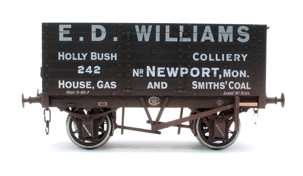 7 Plank Wagon 9' Wheelbase ED Williams 242 - Weathered 2 7 Plank Wagon 9' Wheelbase ED Williams 242 - Weathered - Image 2
