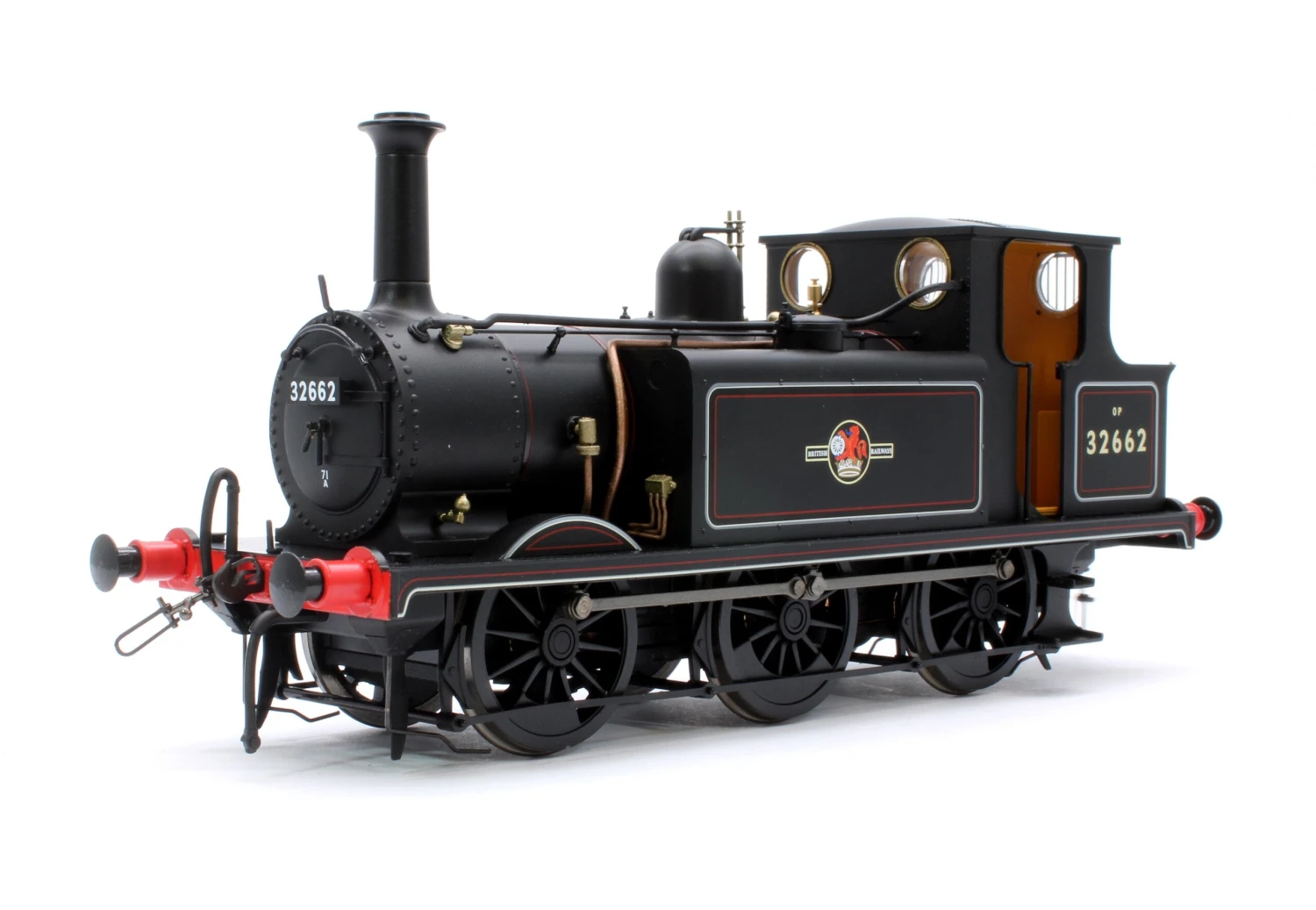 Terrier A1X BR Black Late Crest 0-6-0 Tank Locomotive No.32662 (DCC Fitted) 1 Terrier A1X BR Black Late Crest 0-6-0 Tank Locomotive No.32662 (DCC Fitted)