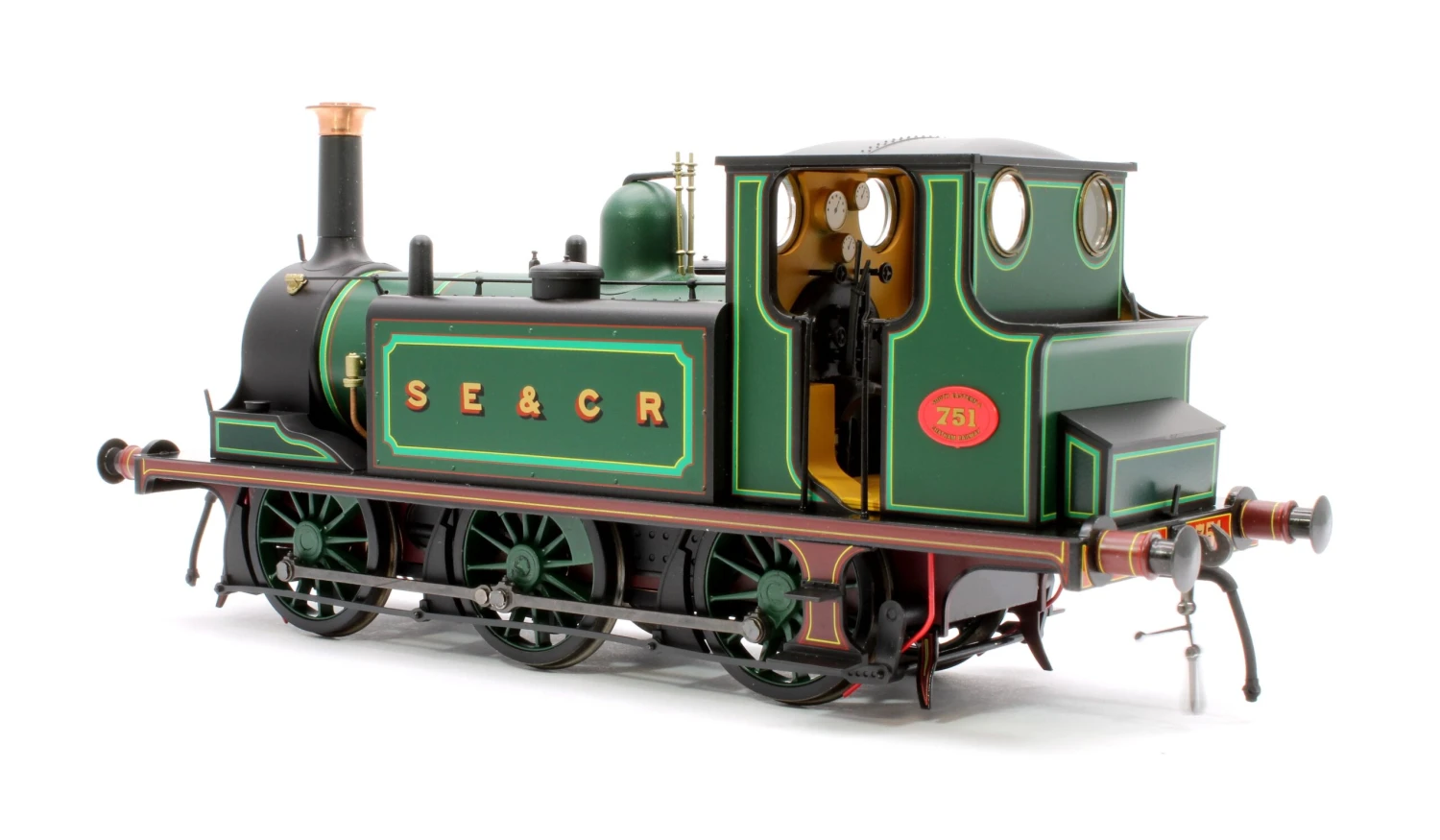 Terrier A1 751 SECR Green - Steam Tank Locomotive - DCC Sound 2 Terrier A1 751 SECR Green - Steam Tank Locomotive - DCC Sound - Image 2