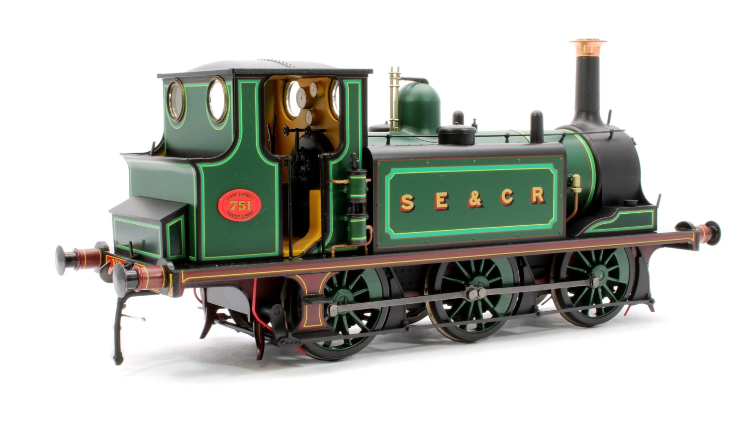 Terrier A1 751 SECR Green - Steam Tank Locomotive - DCC Sound 3 Terrier A1 751 SECR Green - Steam Tank Locomotive - DCC Sound - Image 3