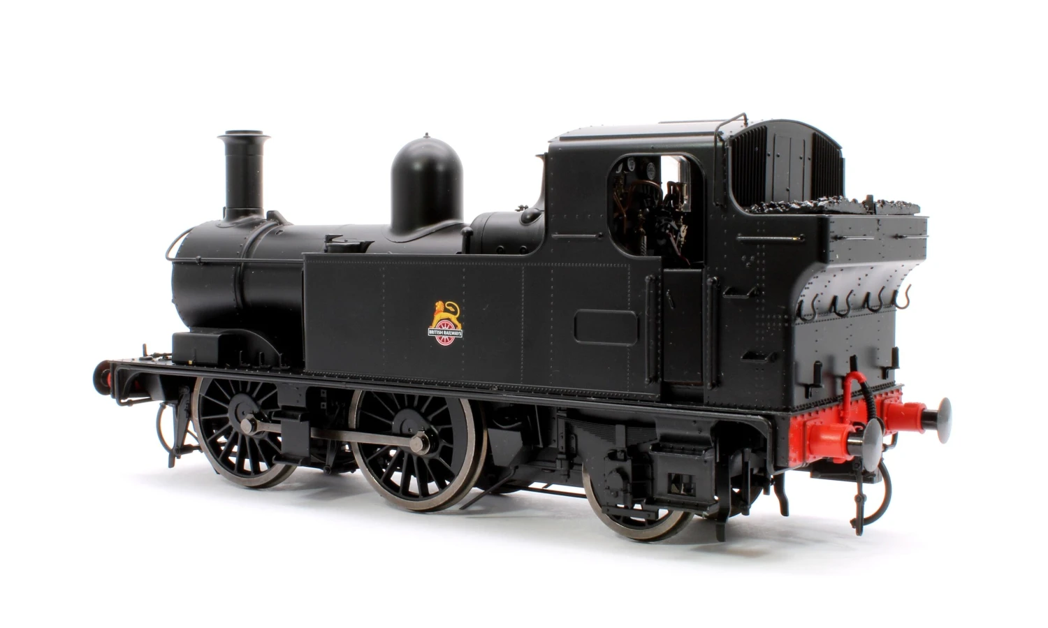 14xx Class BR Black Early Crest Unnumbered - DCC Fitted 2 14xx Class BR Black Early Crest Unnumbered - DCC Fitted - Image 2