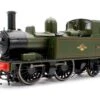 14xx Class BR Lined Green Late Crest 1421 - DCC Fitted