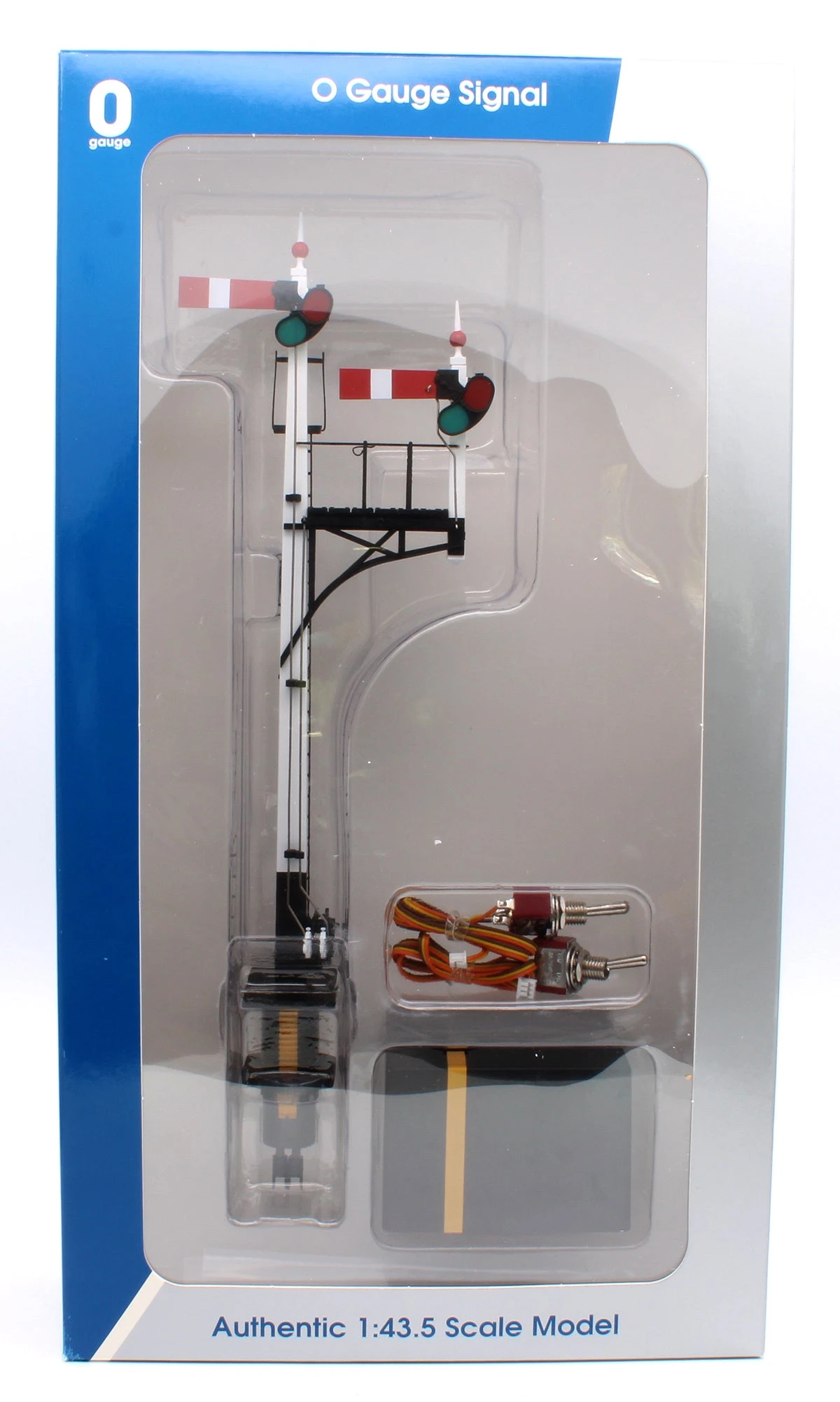 Junction Signal GWR Right Hand With Two Arms, Shorter Post To Right 1 Junction Signal GWR Right Hand With Two Arms, Shorter Post To Right