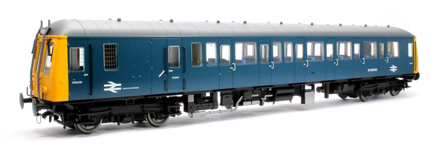 Class 122 55003 BR Blue Single Car DMU 1 Class 122 55003 BR Blue Single Car DMU