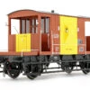 Pre-Owned BR 20T Brake Van B954768 Bauxite / Yellow (Air Braked)