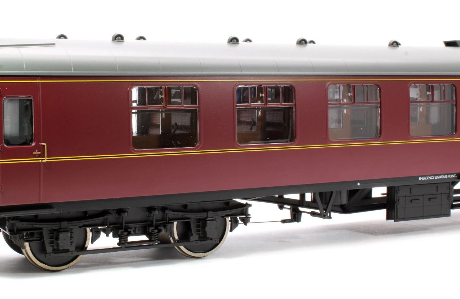 BR Mk1 Maroon BSK Sc34317 With Window Beading - DCC Fitted 3 BR Mk1 Maroon BSK Sc34317 With Window Beading - DCC Fitted - Image 3