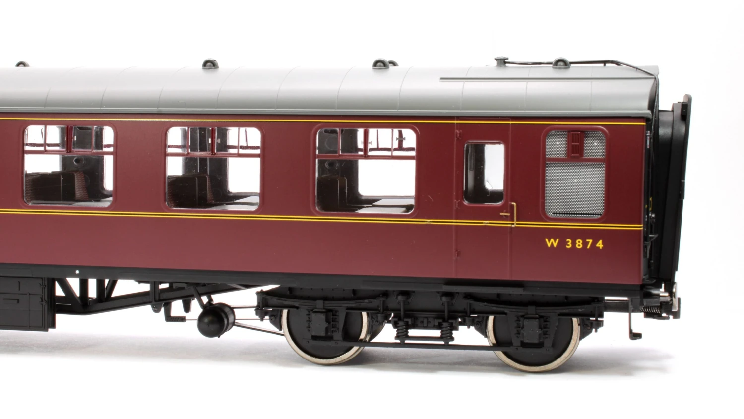 BR Mk1 Maroon SO W3874 With Window Beading - DCC Fitted 3 BR Mk1 Maroon SO W3874 With Window Beading - DCC Fitted - Image 3