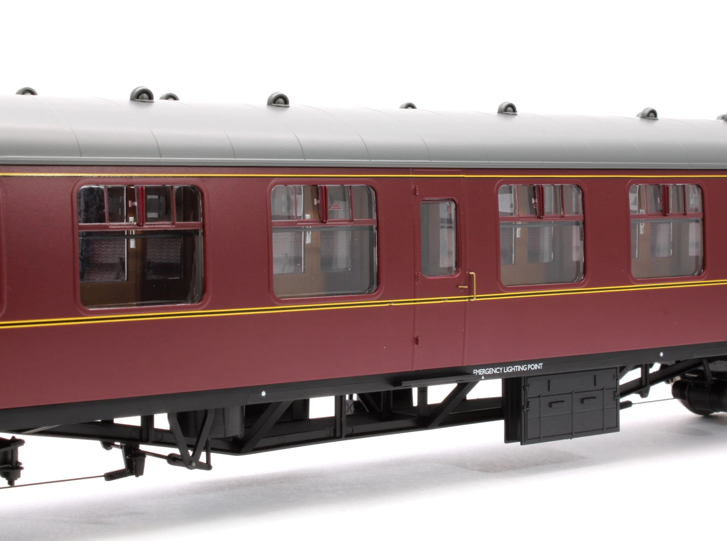 BR Mk1 Maroon SK M24165 With Window Beading - DCC Fitted 3 BR Mk1 Maroon SK M24165 With Window Beading - DCC Fitted - Image 3