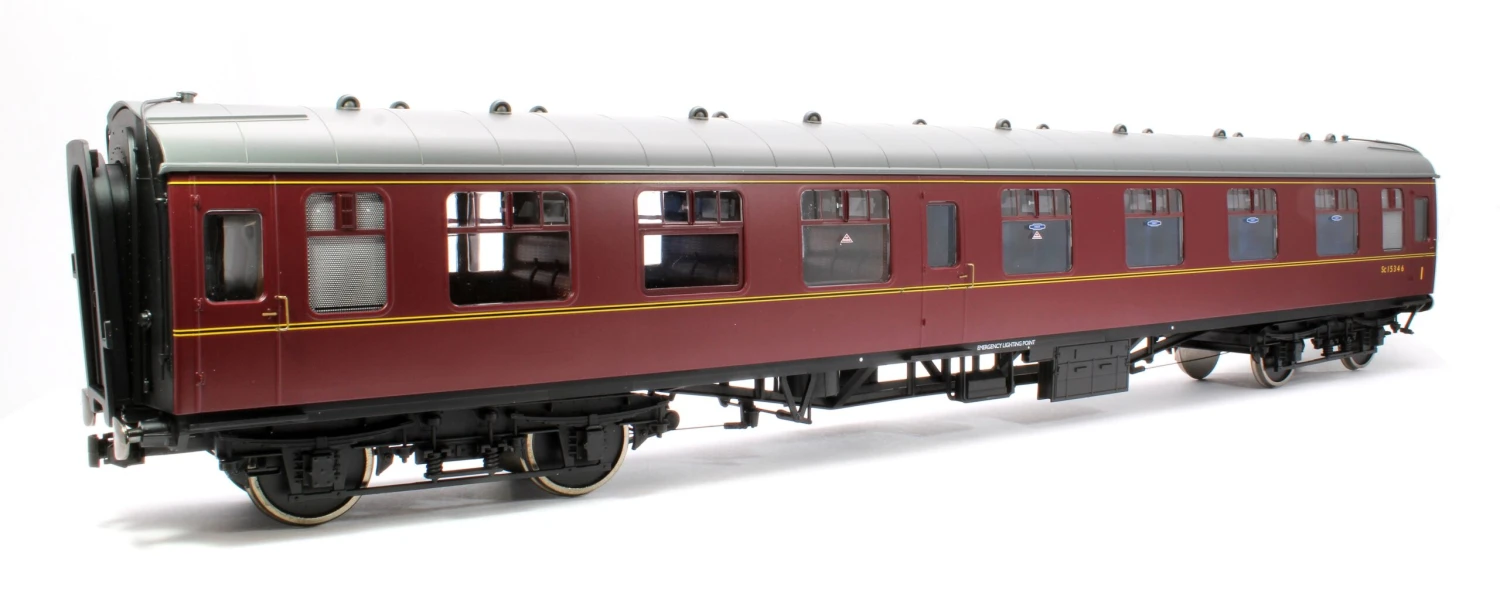BR Mk1 Maroon CK Sc15346 With Window Beading - DCC Fitted 1 BR Mk1 Maroon CK Sc15346 With Window Beading - DCC Fitted
