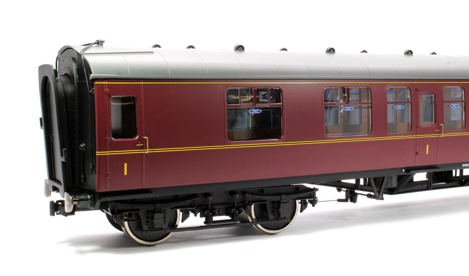 BR Mk1 Maroon CK Sc15346 With Window Beading - DCC Fitted 3 BR Mk1 Maroon CK Sc15346 With Window Beading - DCC Fitted - Image 3