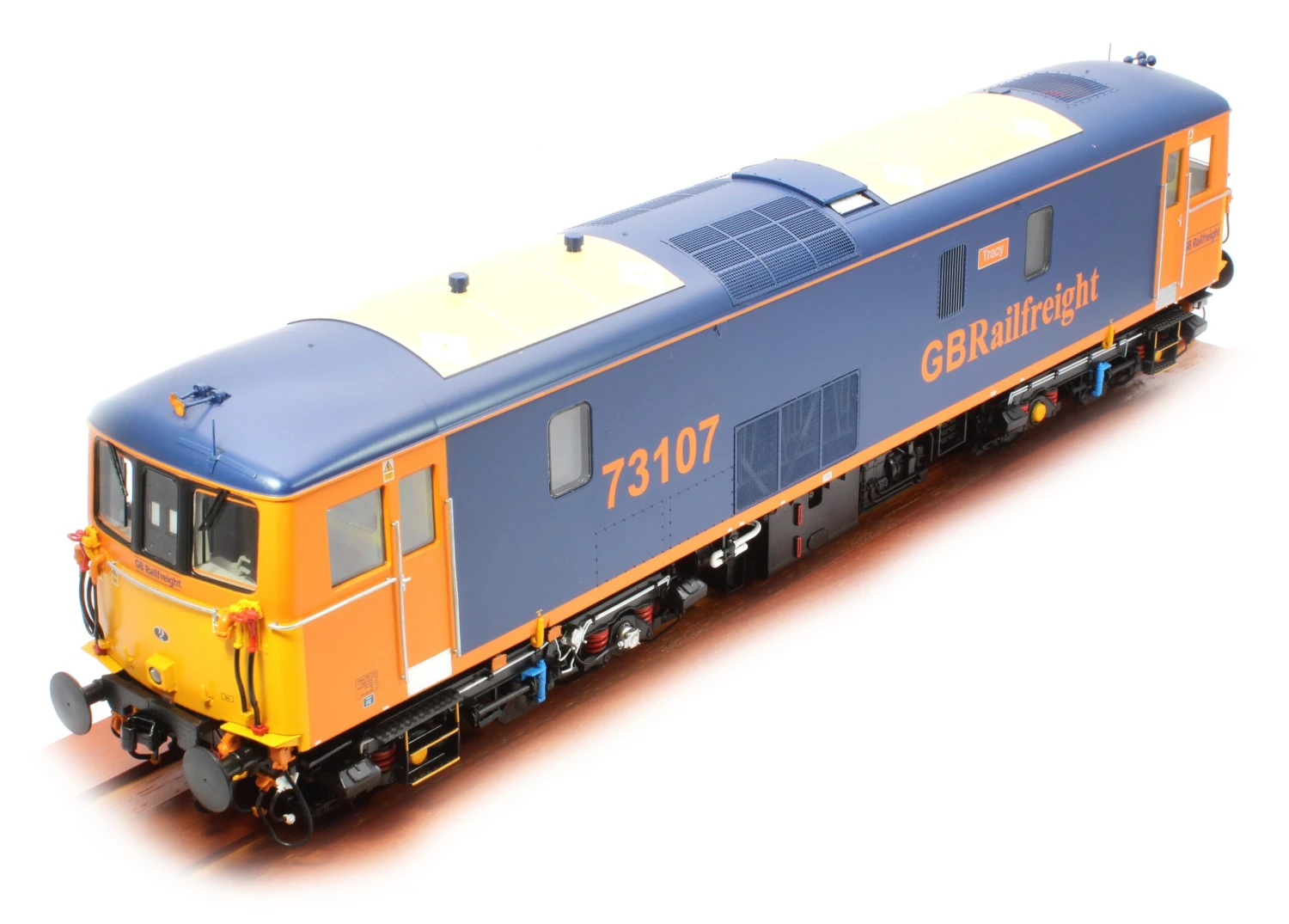 Class 73/1 GB Railfreight Blue/orange 73107 'Tracy' Electro Diesel Locomotive 5 Class 73/1 GB Railfreight Blue/orange 73107 'Tracy' Electro Diesel Locomotive - Image 5