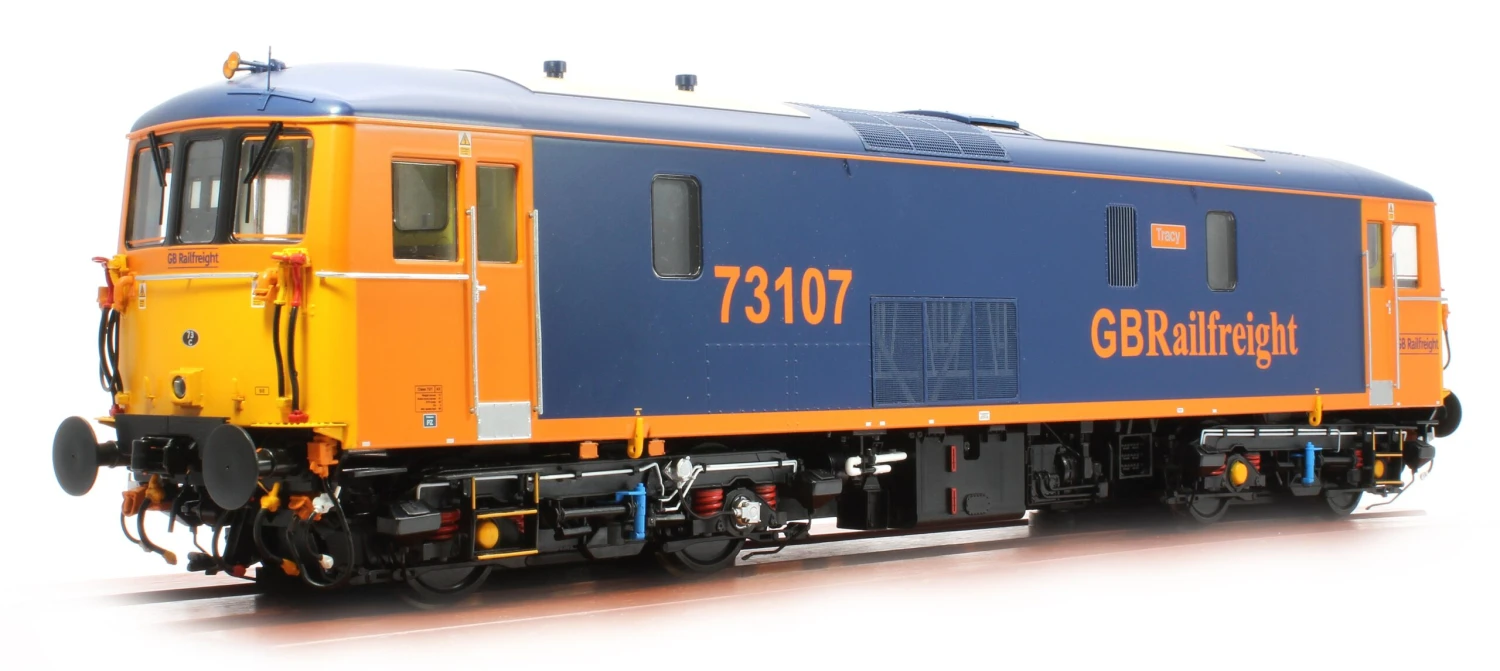 Class 73/1 GB Railfreight Blue/orange 73107 'Tracy' Electro Diesel Locomotive 2 Class 73/1 GB Railfreight Blue/orange 73107 'Tracy' Electro Diesel Locomotive - Image 2