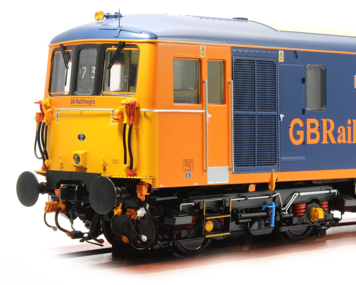 Class 73/1 GB Railfreight Blue/orange 73107 'Tracy' Electro Diesel Locomotive 3 Class 73/1 GB Railfreight Blue/orange 73107 'Tracy' Electro Diesel Locomotive - Image 3