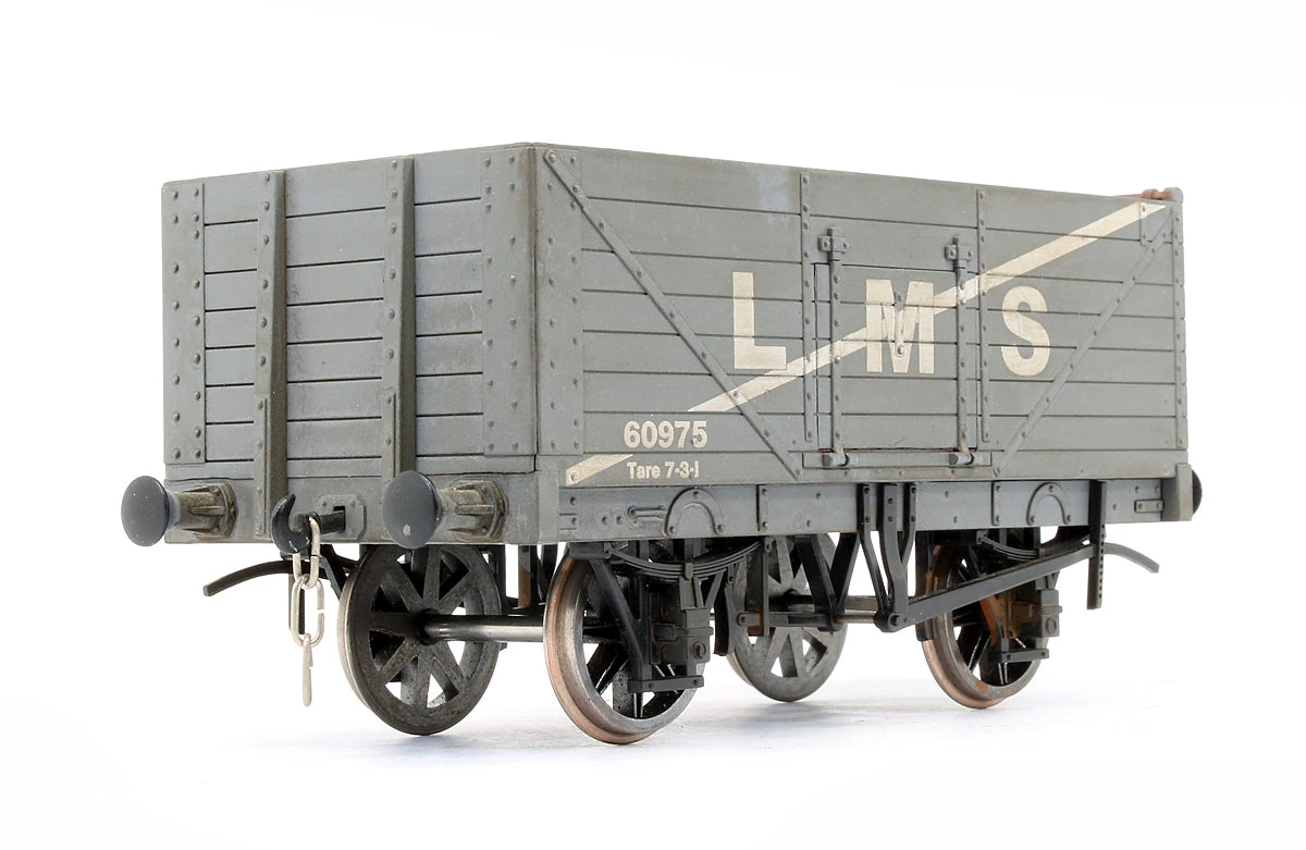 Pre-Owned LMS 7 Plank Wagon '60975' (Custom Weathered) 2 Pre-Owned LMS 7 Plank Wagon '60975' (Custom Weathered) - Image 2
