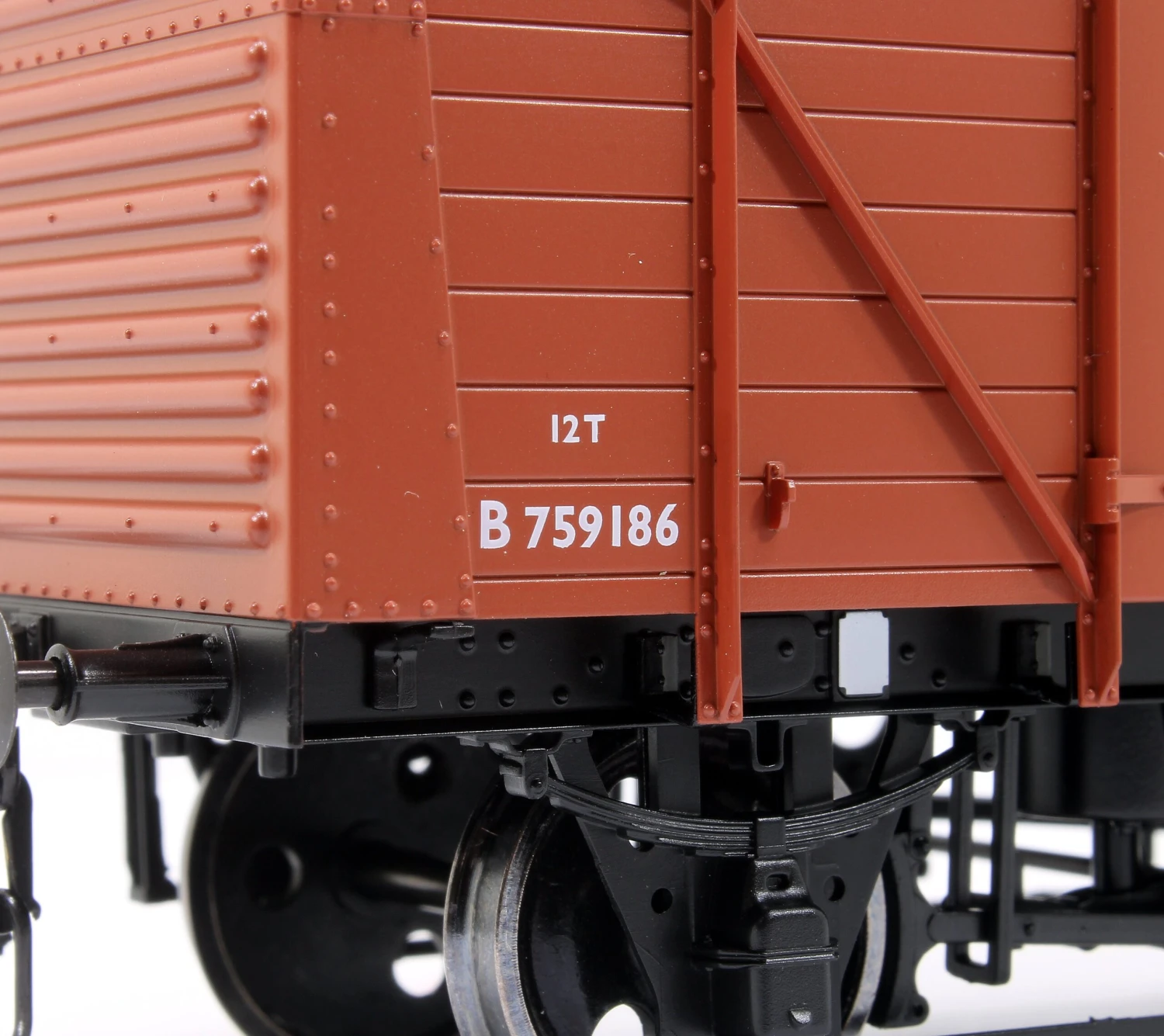 BR Standard Planked Van Diagram 208 Bauxite B759186 4 BR Standard Planked Van Diagram 208 Bauxite B759186 - Image 4