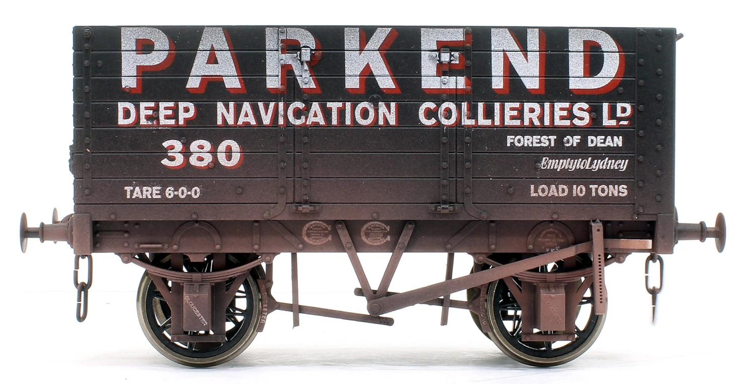 7 Plank Wagon 9' Wheelbase Parkend 380 - Weathered 3 7 Plank Wagon 9' Wheelbase Parkend 380 - Weathered - Image 3