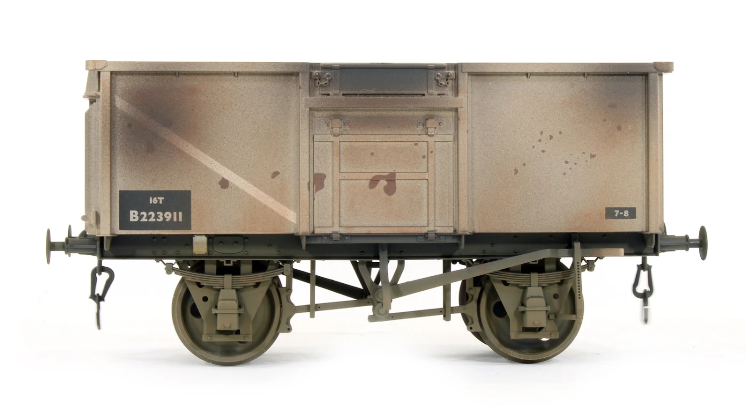 Pre-Owned 16t Mineral Wagon BR Grey 223911 (Weathered) 4 Pre-Owned 16t Mineral Wagon BR Grey 223911 (Weathered) - Image 4