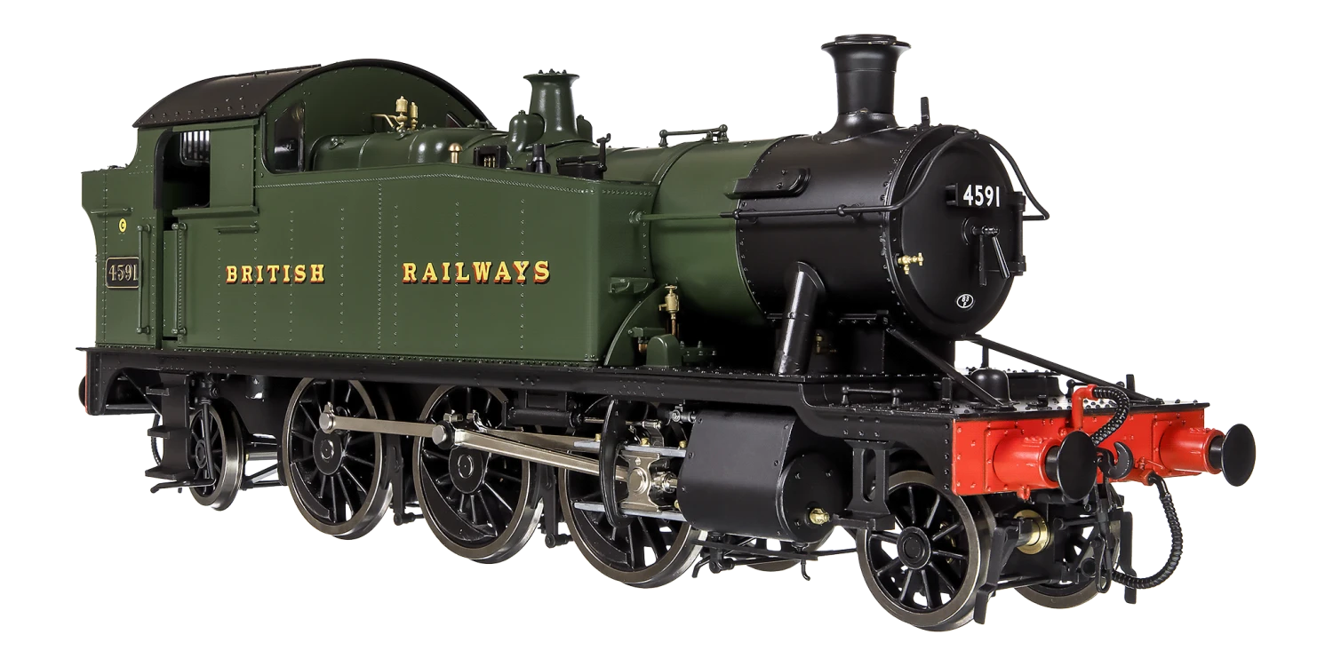 Class 55xx 2-6-2 ’British Railways’ Green 4591 Steam Locomotive 1 Class 55xx 2-6-2 ’British Railways’ Green 4591 Steam Locomotive