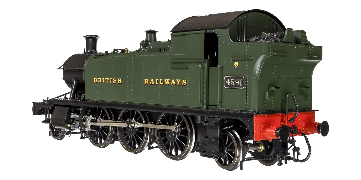 Class 55xx 2-6-2 ’British Railways’ Green 4591 Steam Locomotive 2 Class 55xx 2-6-2 ’British Railways’ Green 4591 Steam Locomotive - Image 2