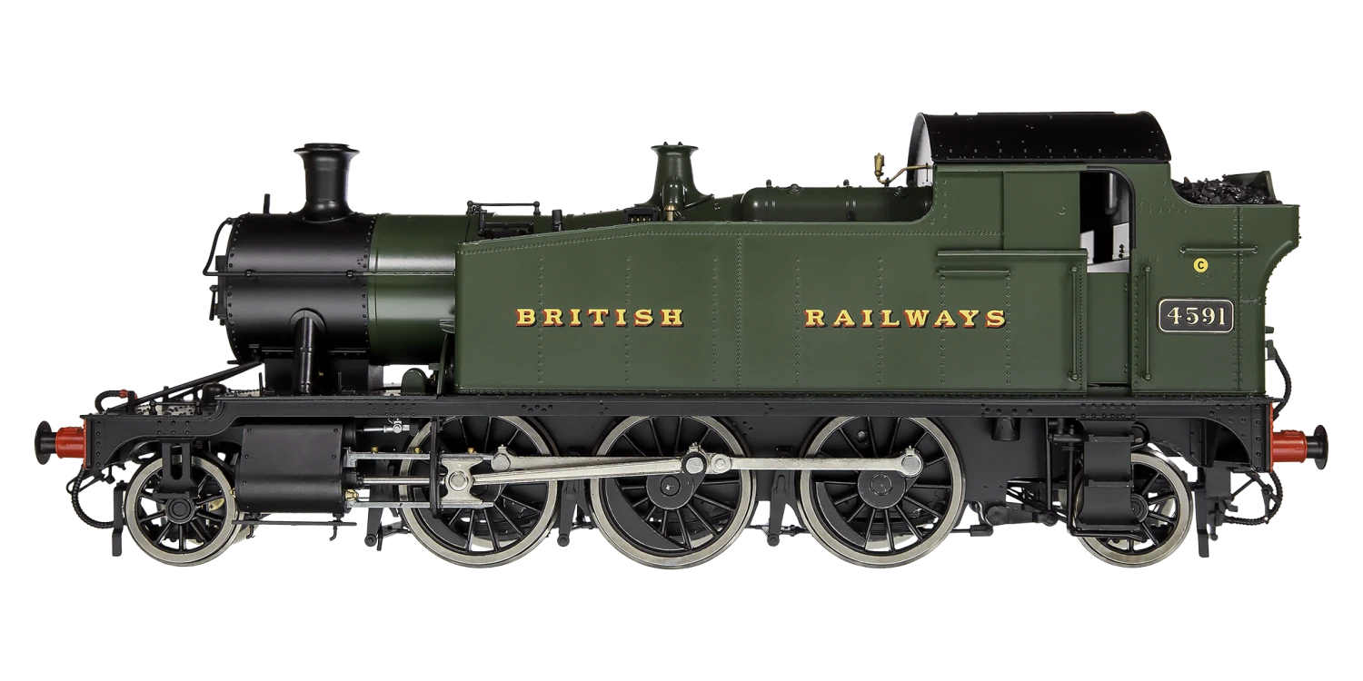 Class 55xx 2-6-2 ’British Railways’ Green 4591 Steam Locomotive 3 Class 55xx 2-6-2 ’British Railways’ Green 4591 Steam Locomotive - Image 3